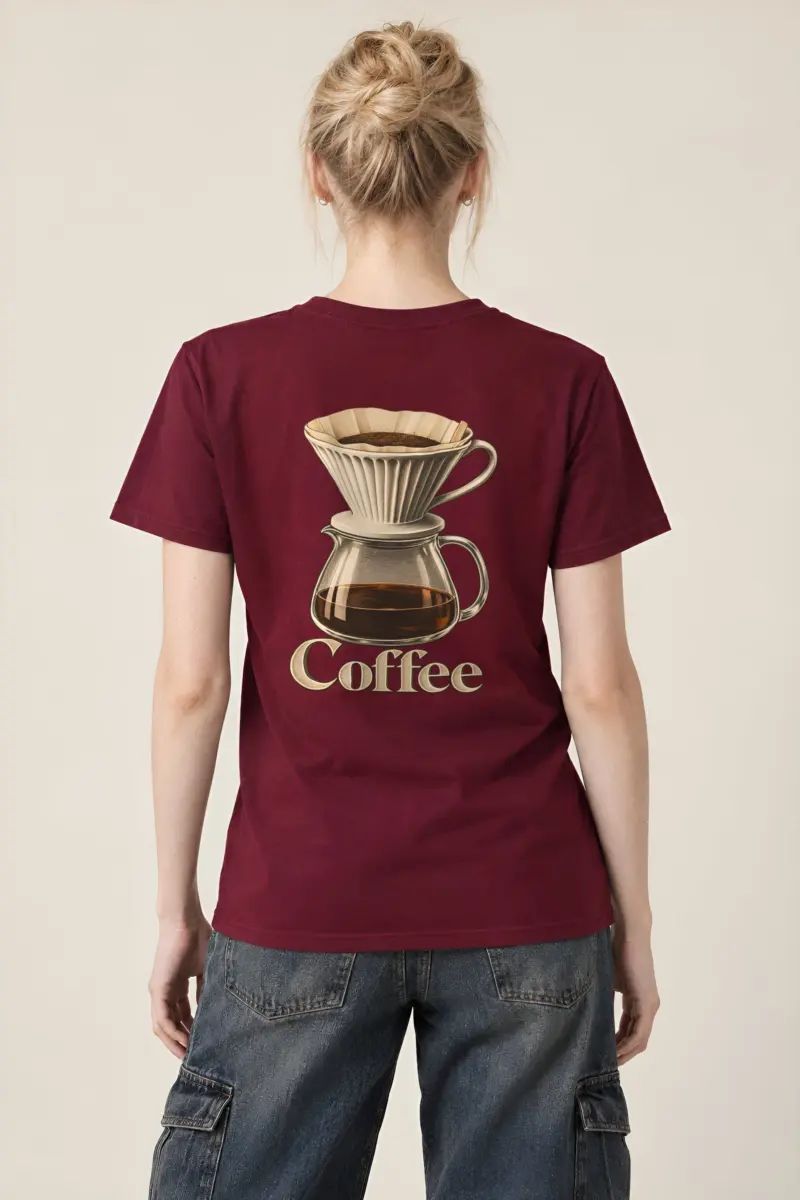 "Coffee Dripper" Heavyweight Unisex Crewneck T-shirt