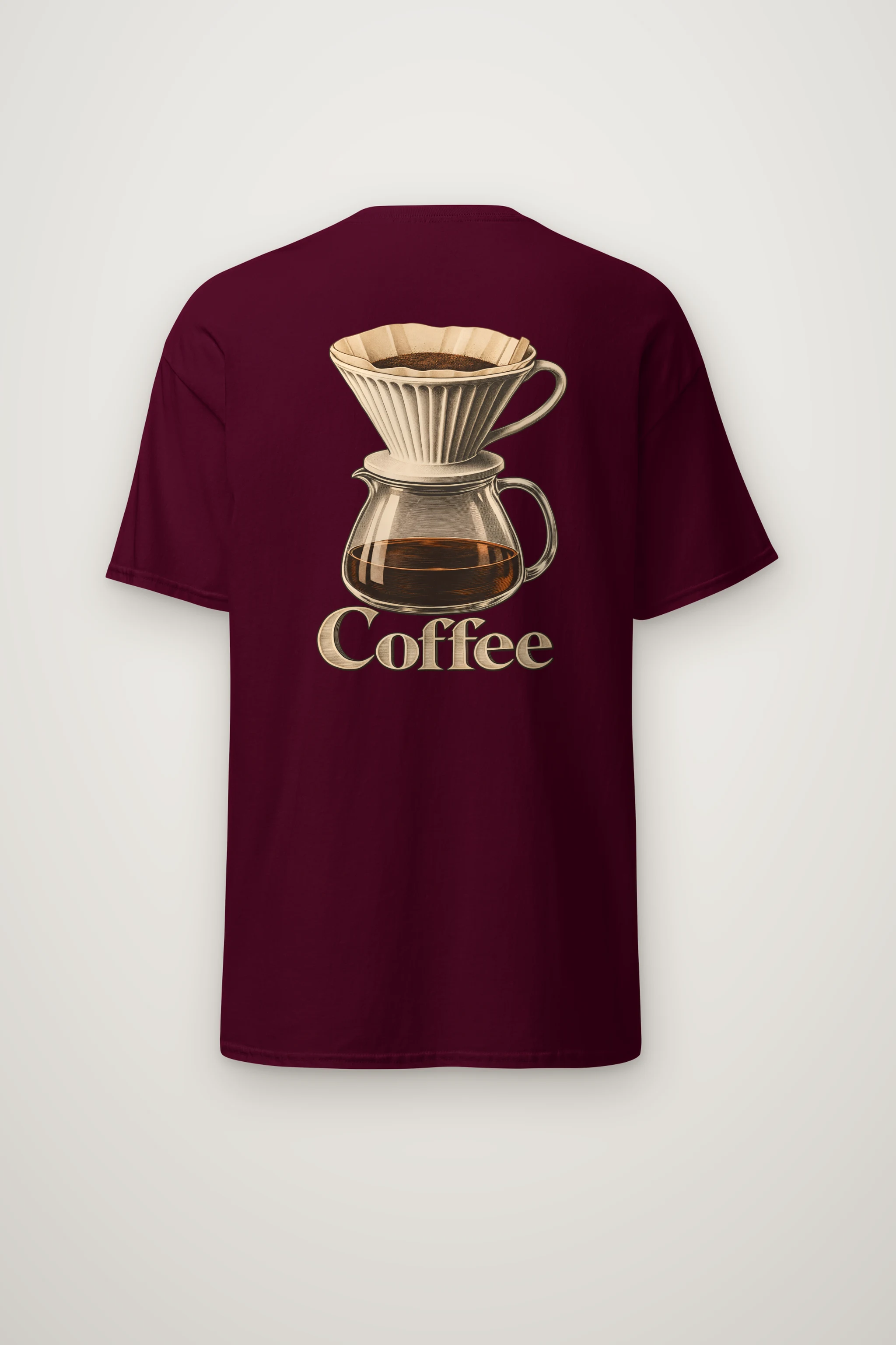 "Coffee Dripper" Heavyweight Unisex Crewneck T-shirt