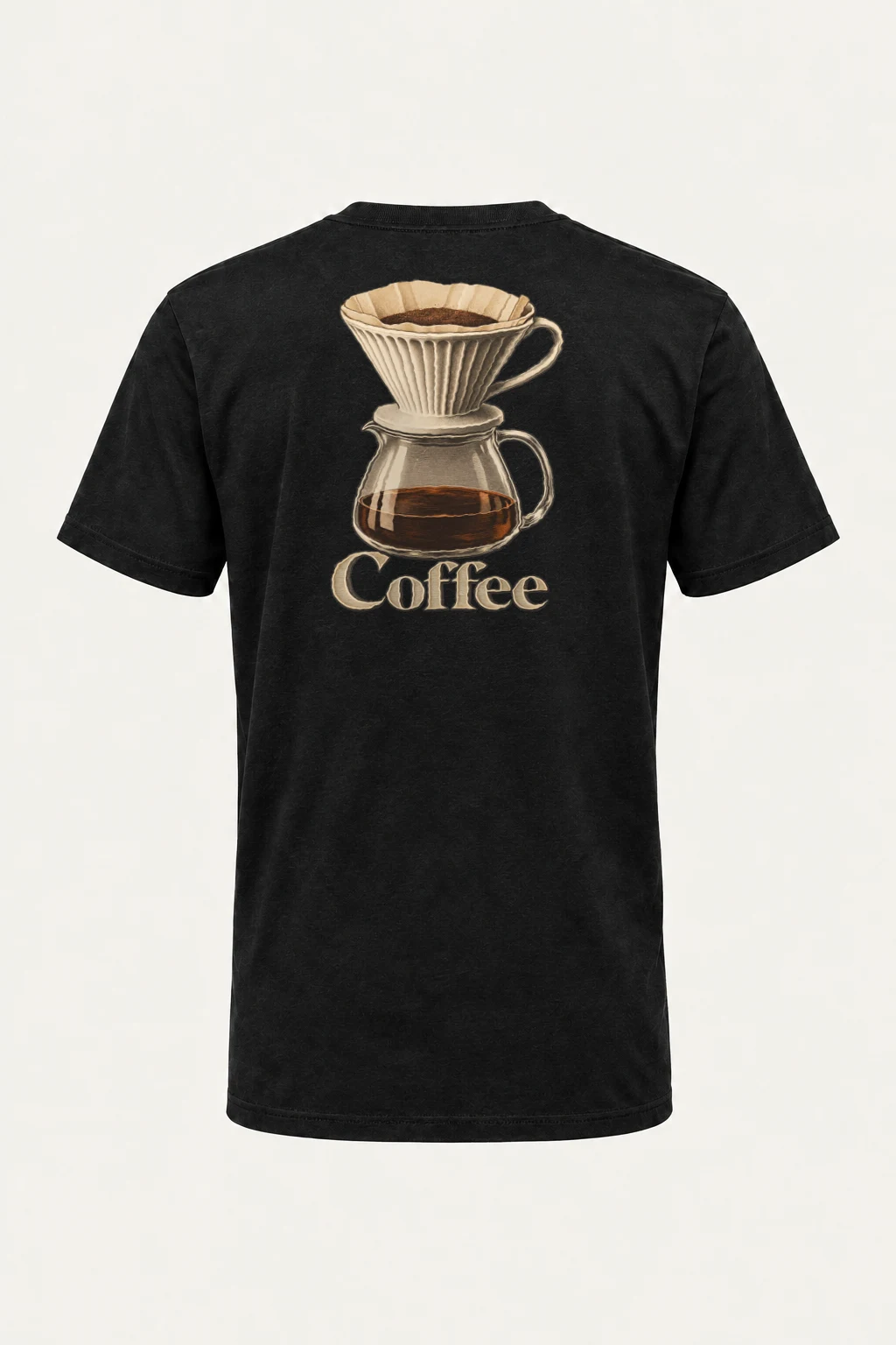 "Coffee Dripper" Heavyweight Unisex Crewneck T-shirt | Gildan 5000