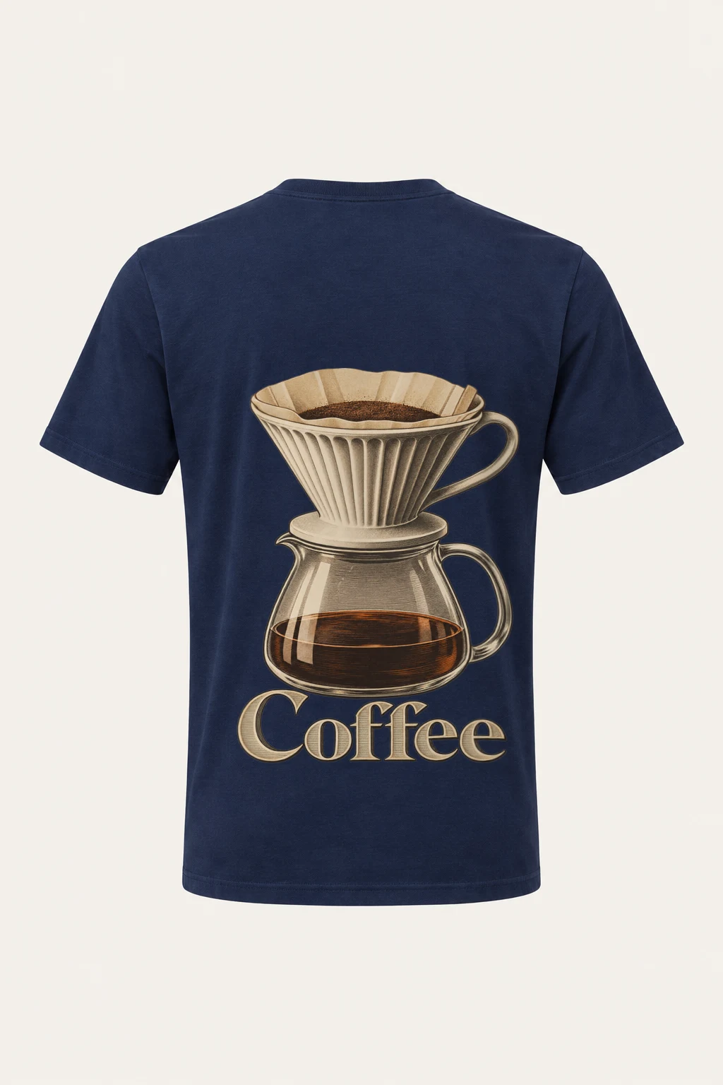 "Coffee Dripper" Heavyweight Unisex Crewneck T-shirt | Gildan 5000