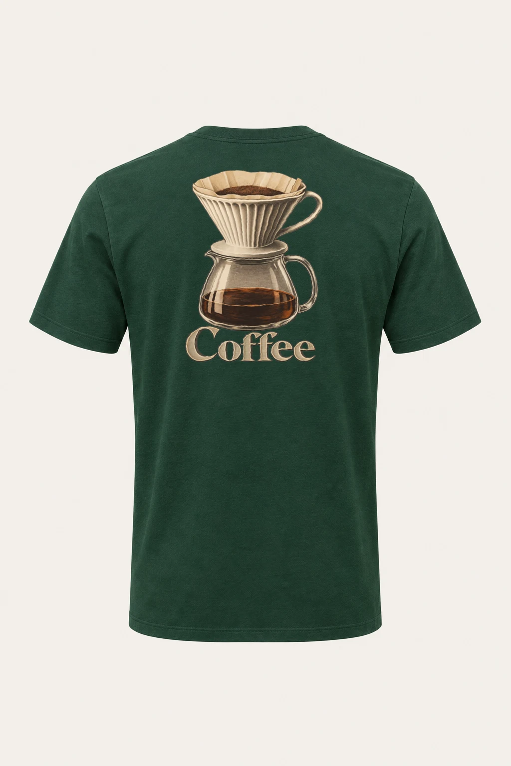 "Coffee Dripper" Heavyweight Unisex Crewneck T-shirt | Gildan 5000