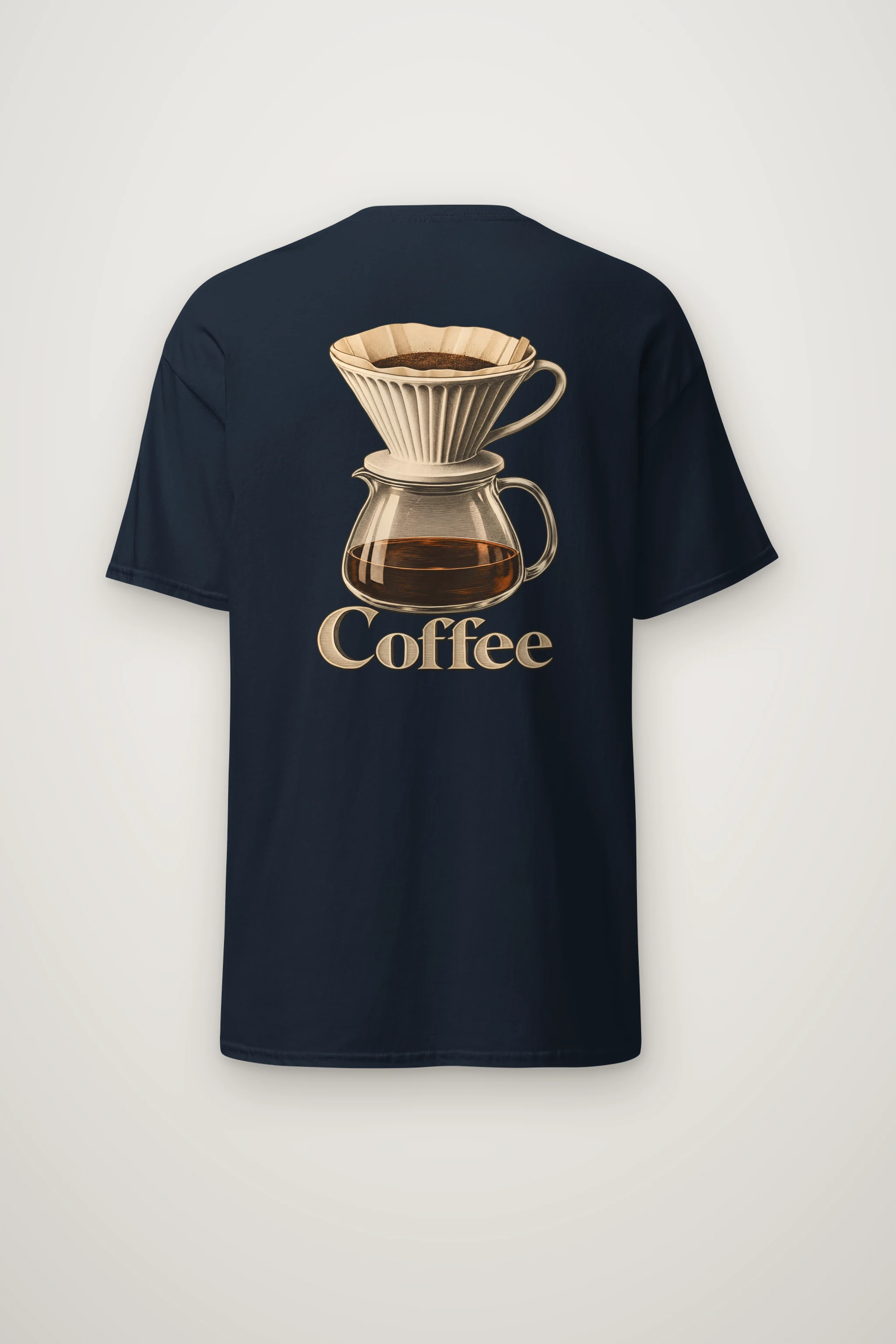 "Coffee Dripper" Heavyweight Unisex Crewneck T-shirt