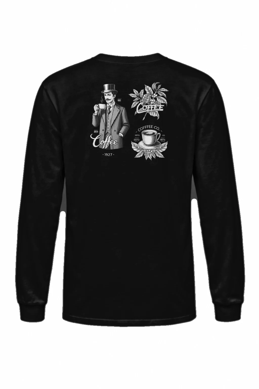 "Coffee House 1927" Unisex Longsleeve T-shirt | Gildan 2400