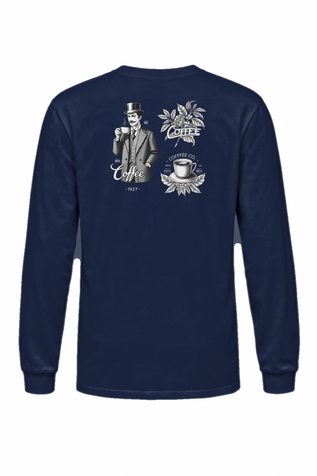 "Coffee House 1927" Unisex Longsleeve T-shirt | Gildan 2400