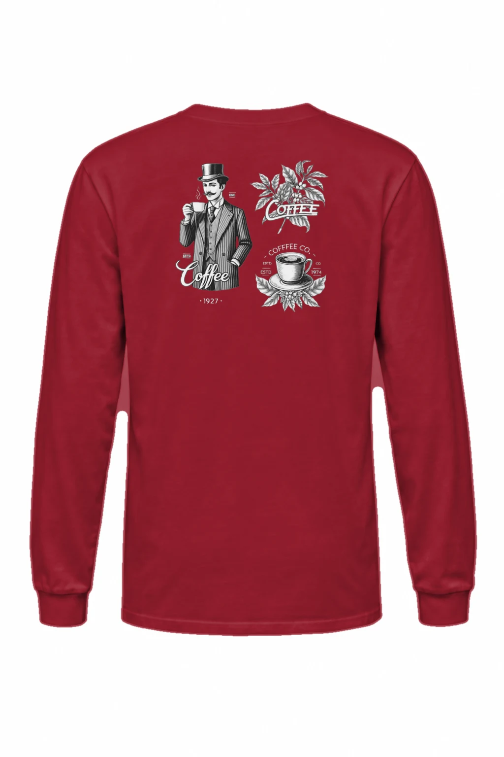 "Coffee House 1927" Unisex Longsleeve T-shirt | Gildan 2400