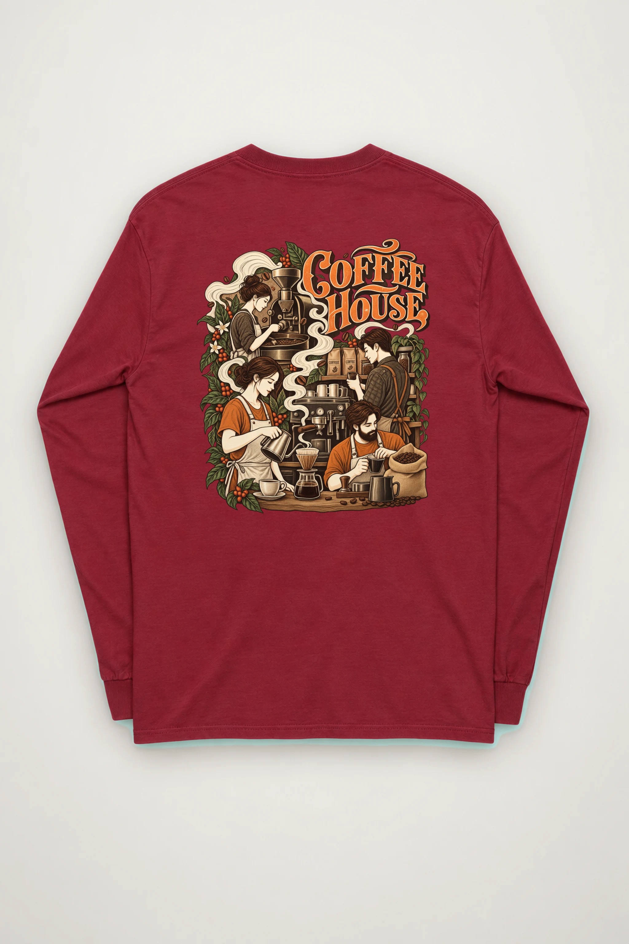 "Coffee House" Unisex Longsleeve T-shirt