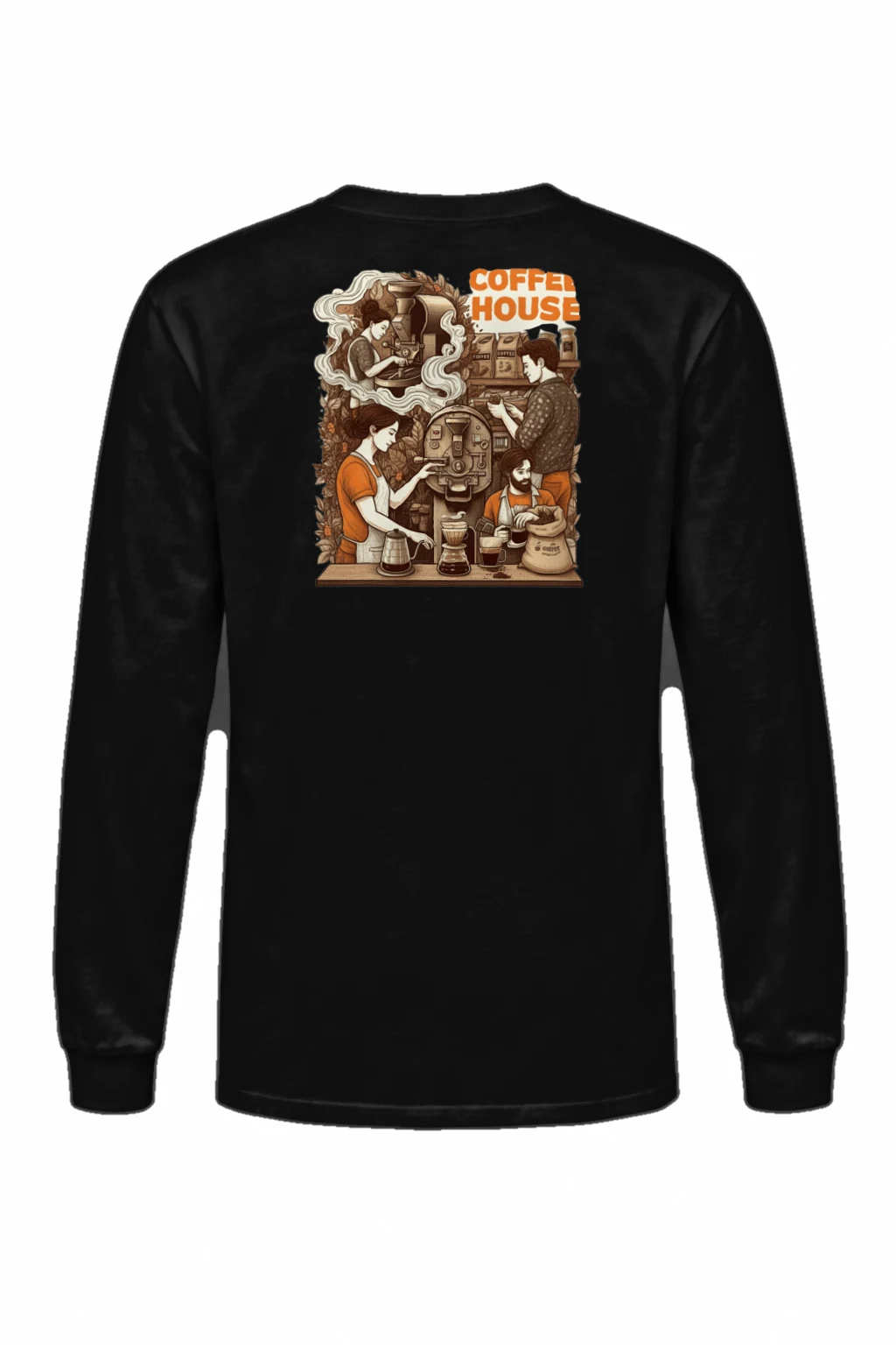 "Coffee House" Unisex Longsleeve T-shirt | Gildan 2400