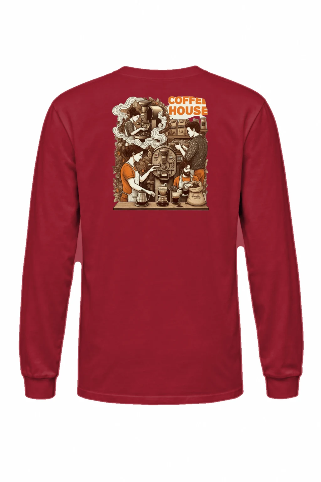 "Coffee House" Unisex Longsleeve T-shirt | Gildan 2400