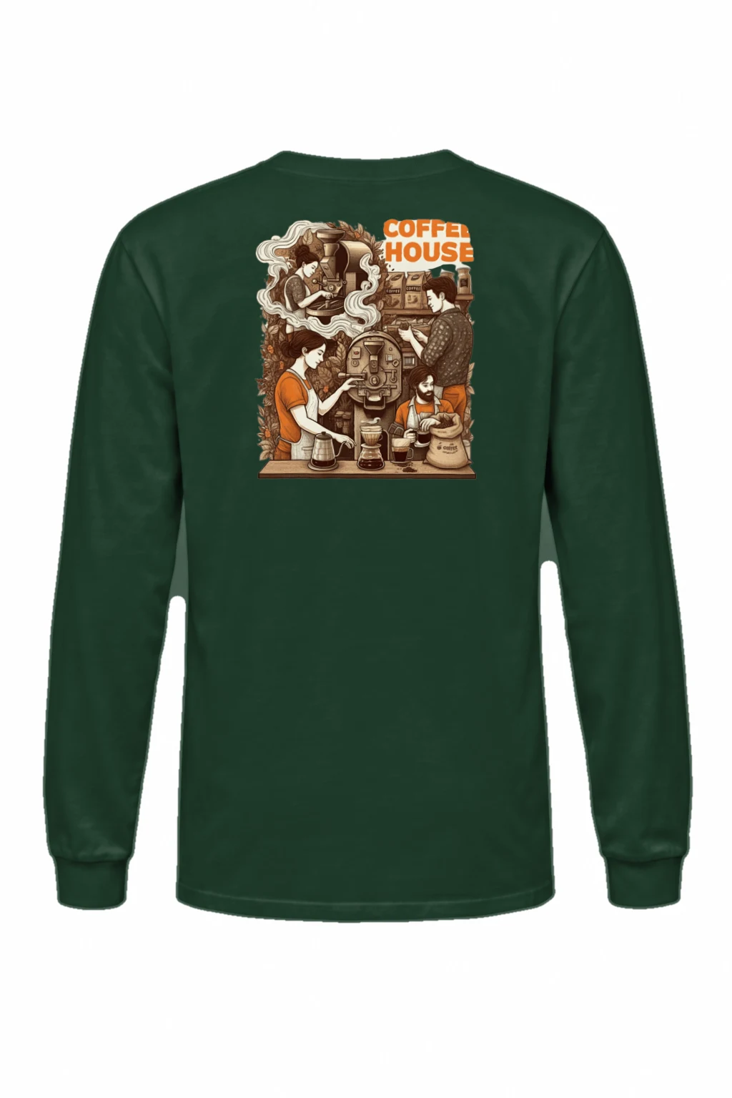 "Coffee House" Unisex Longsleeve T-shirt | Gildan 2400