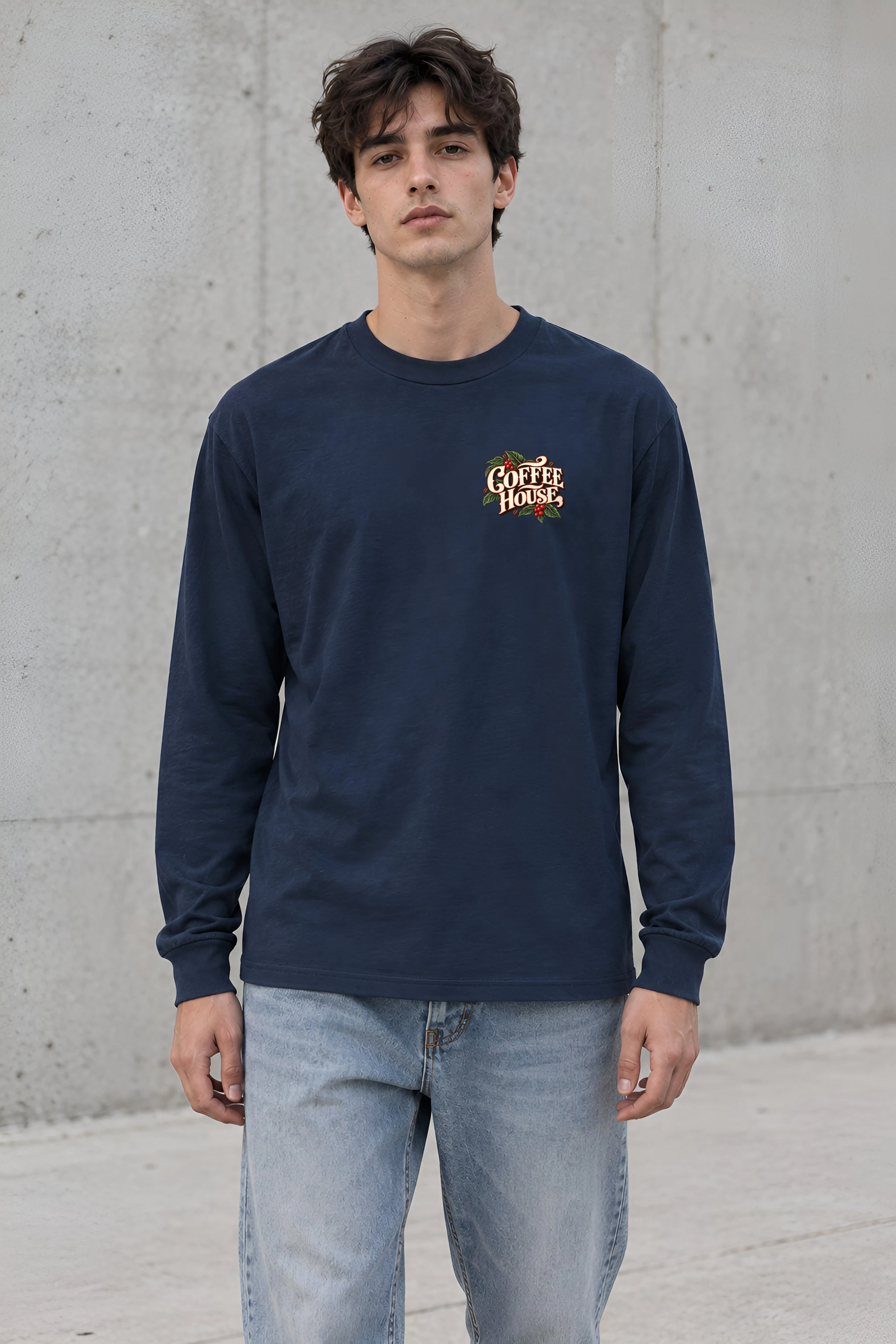 "Coffee House" Unisex Longsleeve T-shirt