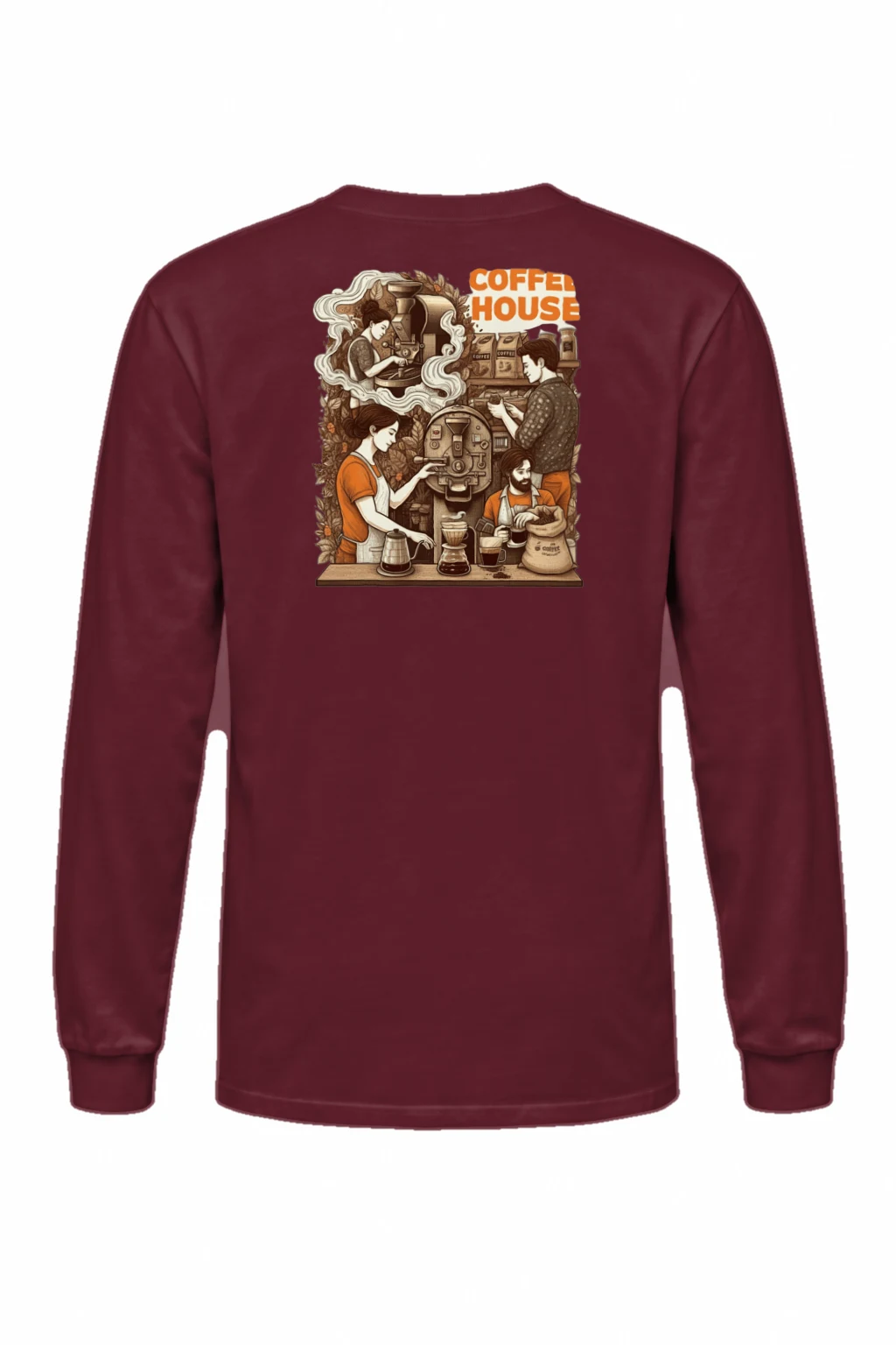 "Coffee House" Unisex Longsleeve T-shirt | Gildan 2400