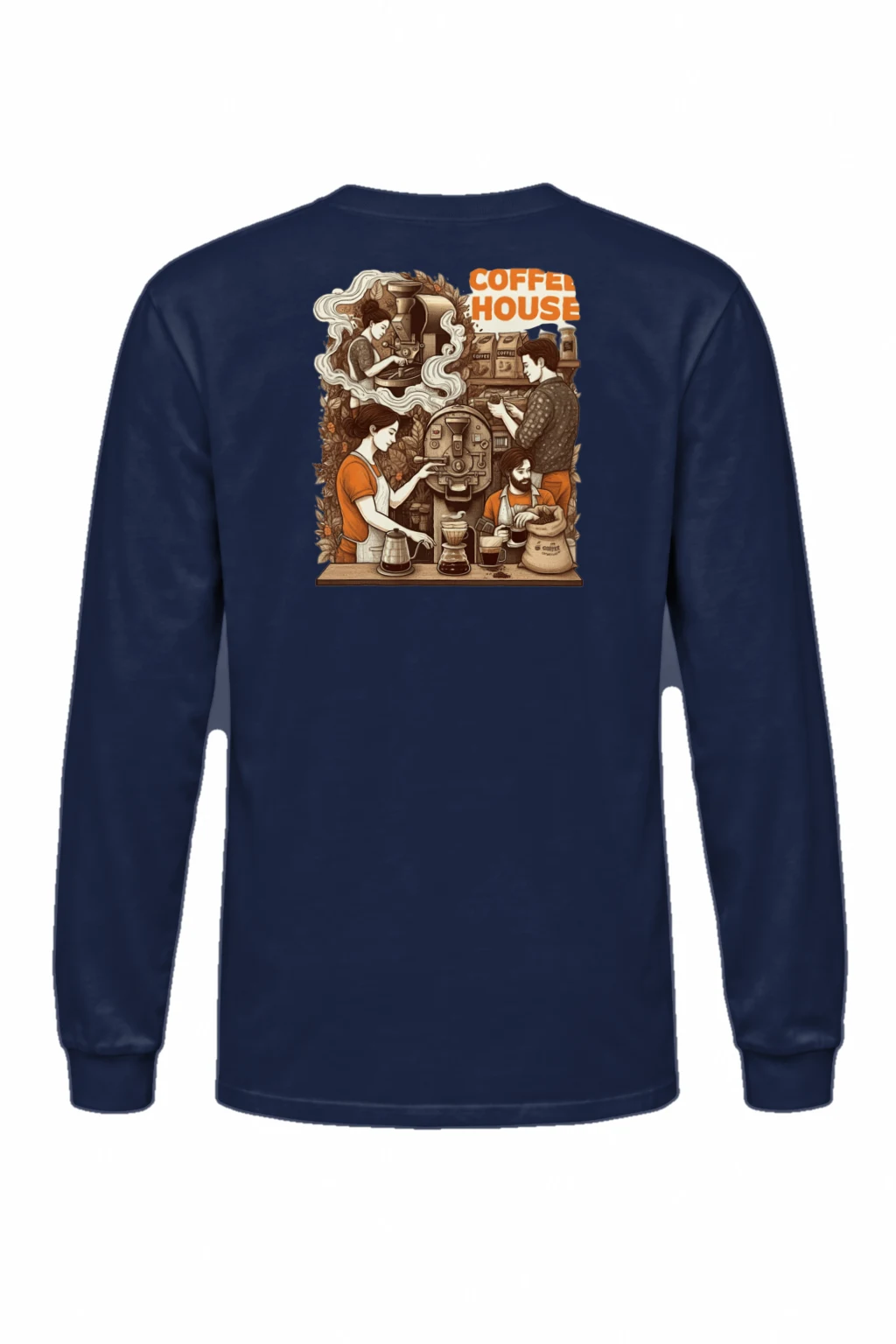 "Coffee House" Unisex Longsleeve T-shirt | Gildan 2400