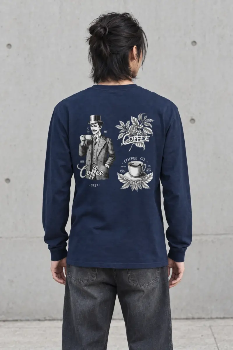 "Coffee Merchant 1927" Unisex Longsleeve T-shirt