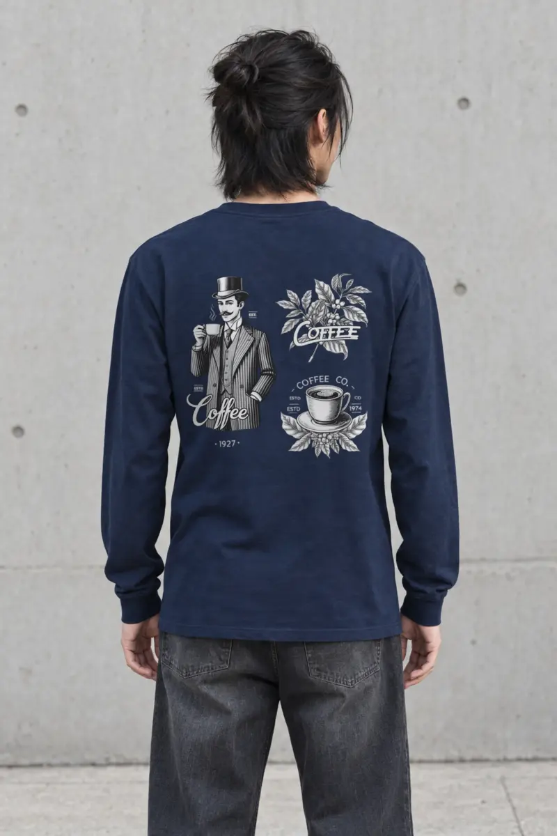 "Coffee Merchant 1927" Unisex Longsleeve T-shirt