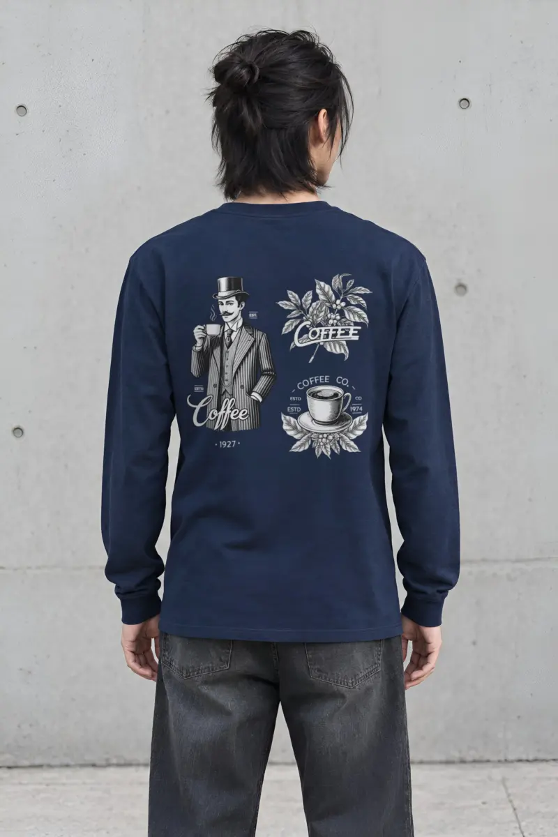 "Coffee Merchant 1927" Unisex Longsleeve T-shirt