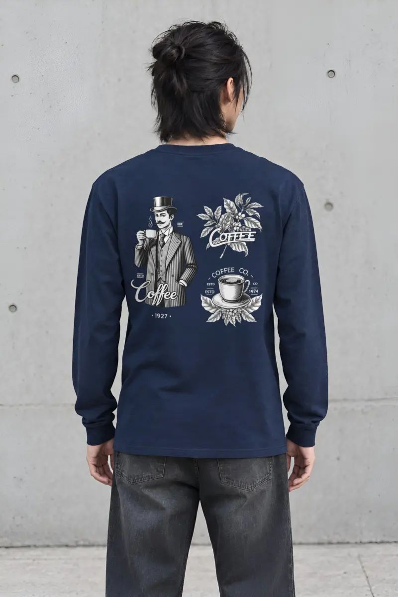 "Coffee Merchant 1927" Unisex Longsleeve T-shirt