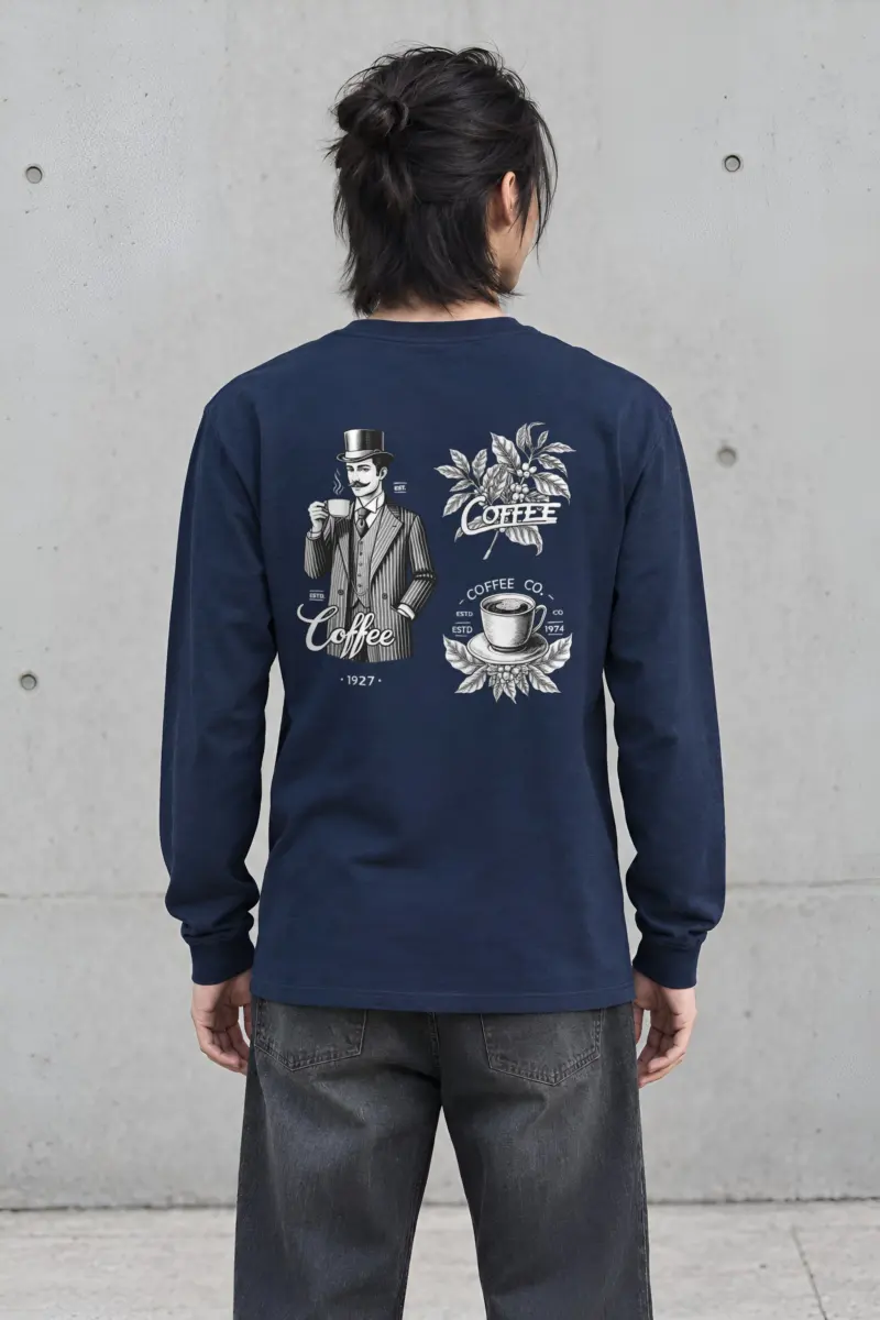 "Coffee Merchant 1927" Unisex Longsleeve T-shirt