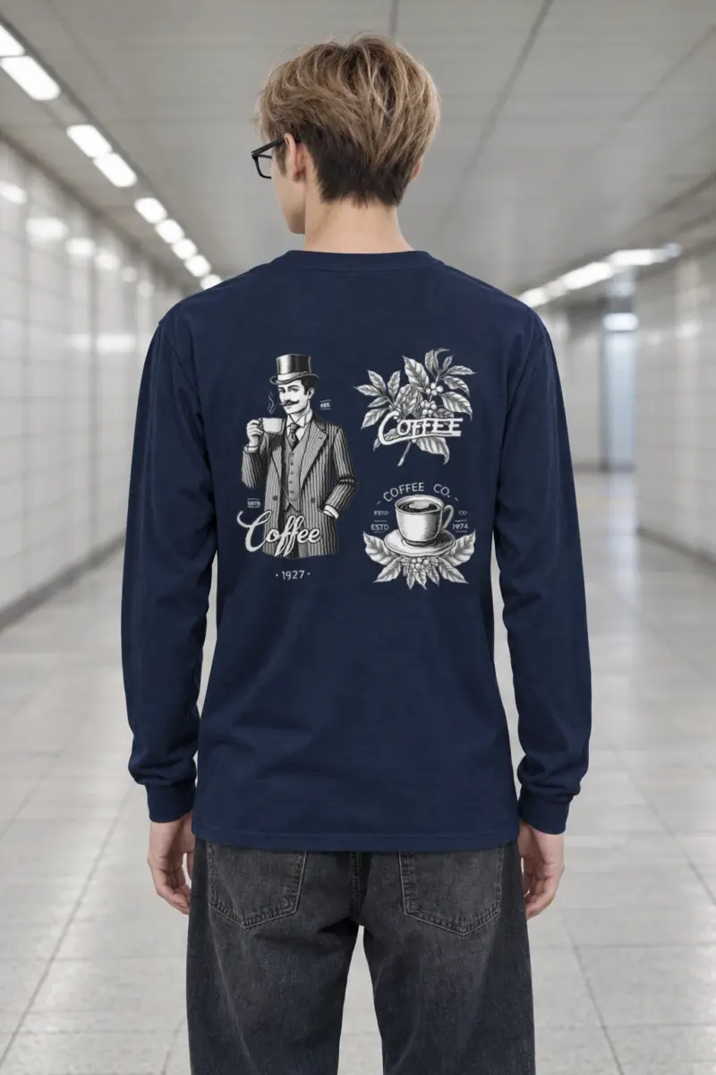 "Coffee Merchant 1927" Unisex Longsleeve T-shirt | Gildan 2400