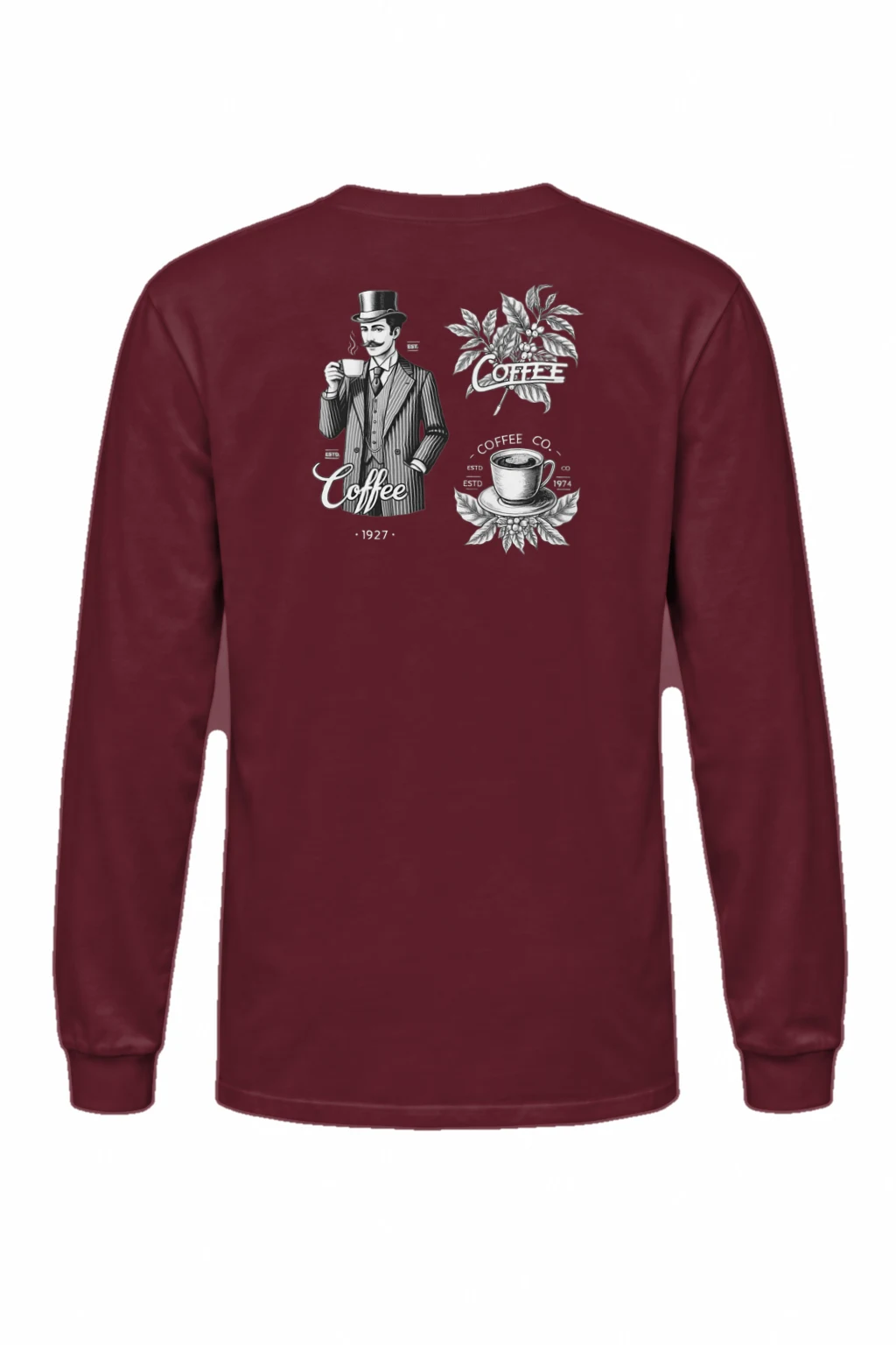 "Coffee Merchant 1927" Unisex Longsleeve T-shirt | Gildan 2400