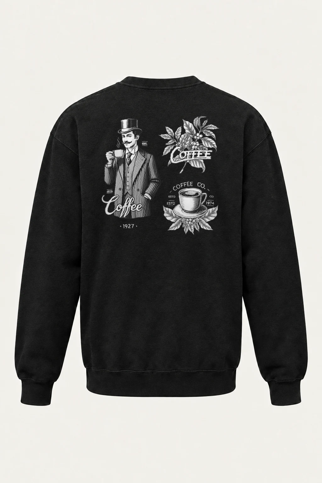 "Coffee Merchant" Heavy Blend Unisex Crewneck Sweatshirt | Gildan 18000