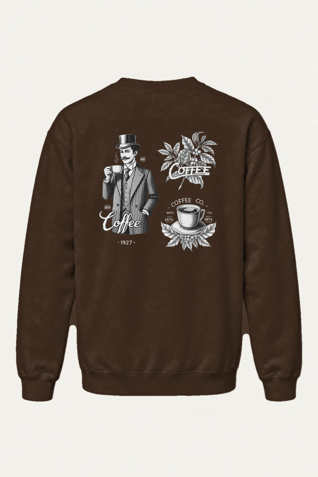 "Coffee Merchant" Heavy Blend Unisex Crewneck Sweatshirt | Gildan 18000