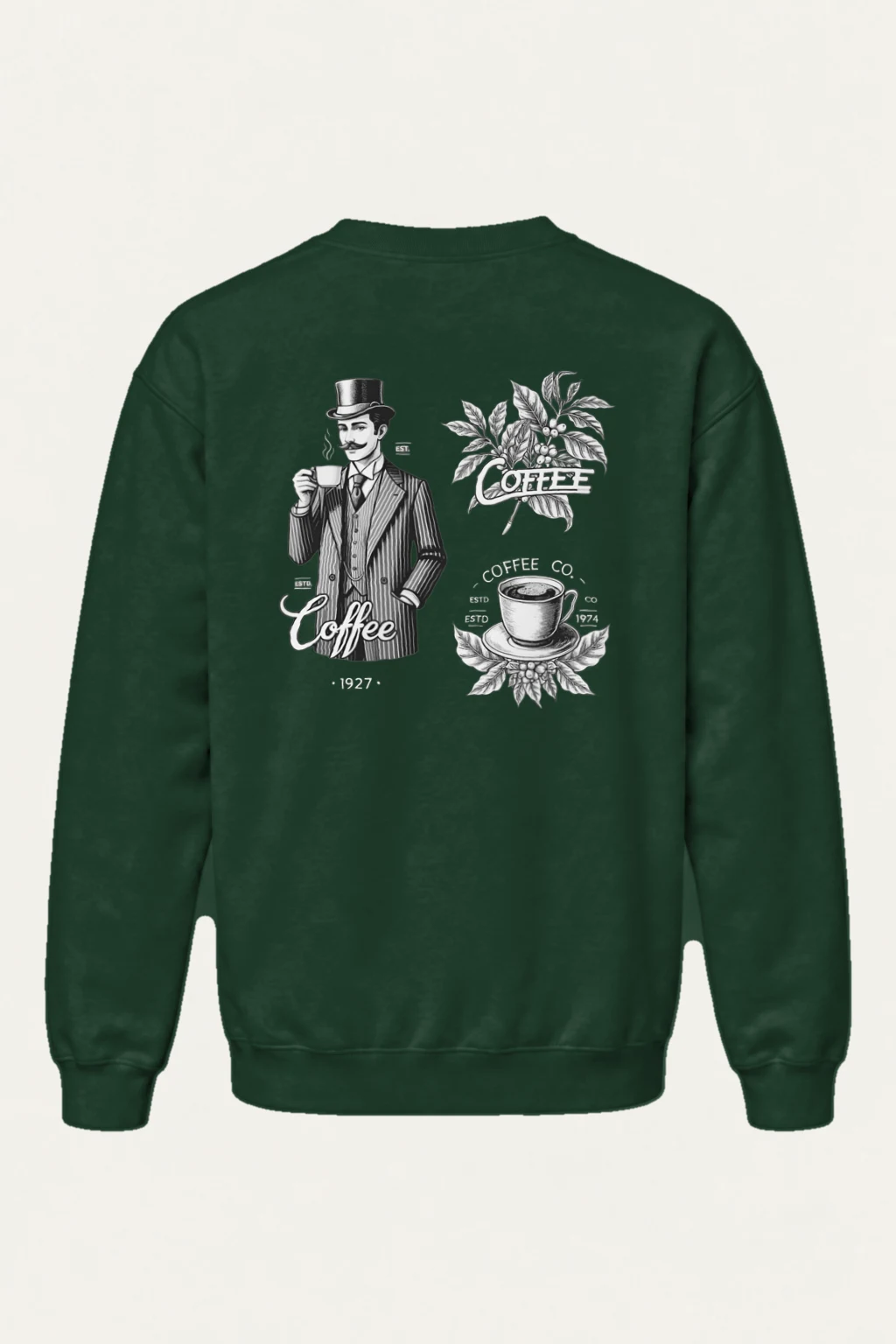 "Coffee Merchant" Heavy Blend Unisex Crewneck Sweatshirt | Gildan 18000