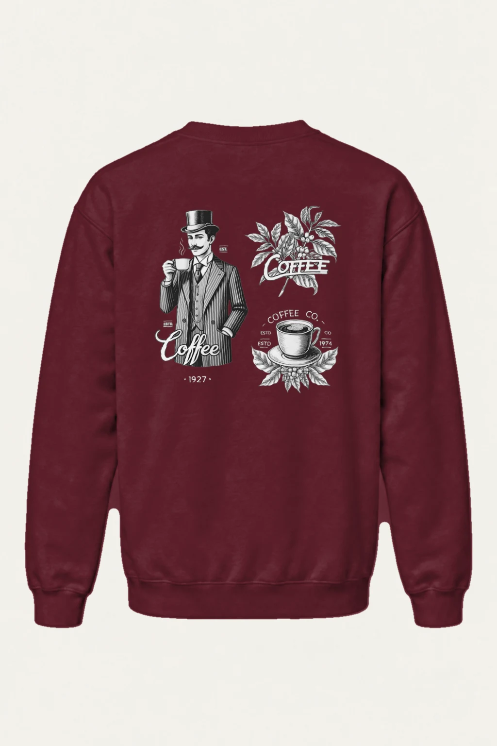"Coffee Merchant" Heavy Blend Unisex Crewneck Sweatshirt | Gildan 18000