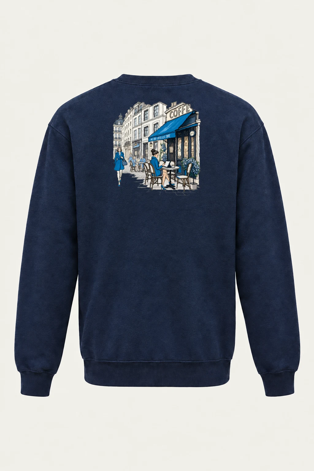 "Coffee One Cup" Heavy Blend Unisex Crewneck Sweatshirt | Gildan 18000