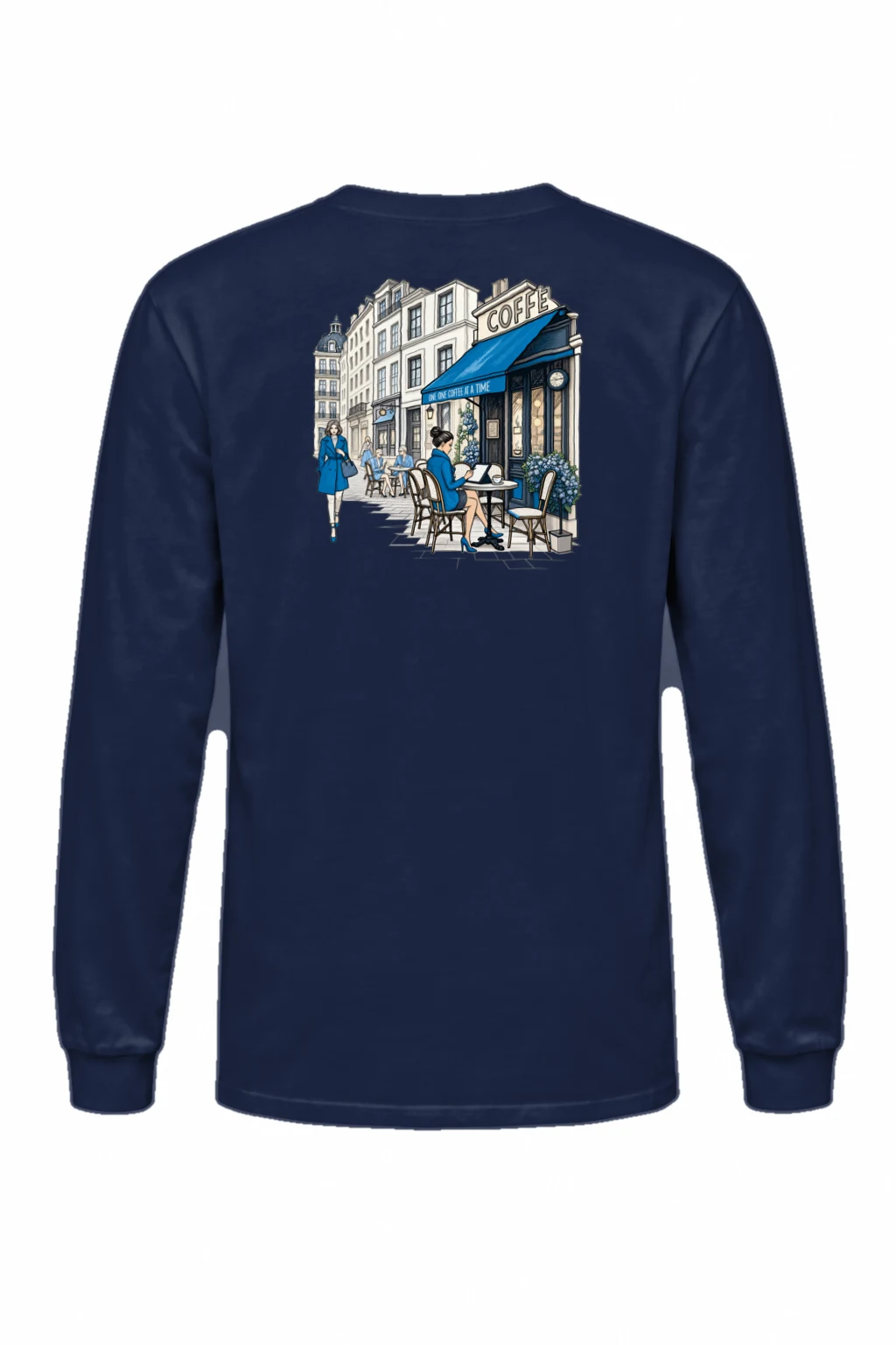 "Coffee One Cup" Unisex Longsleeve T-shirt | Gildan 2400