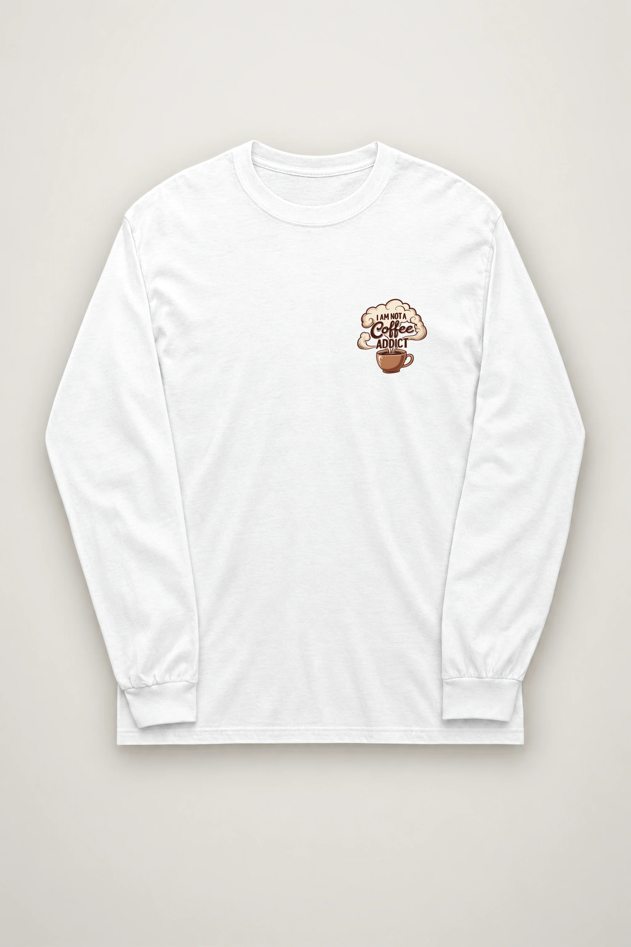 "Coffee Over Attached" Unisex Longsleeve T-shirt