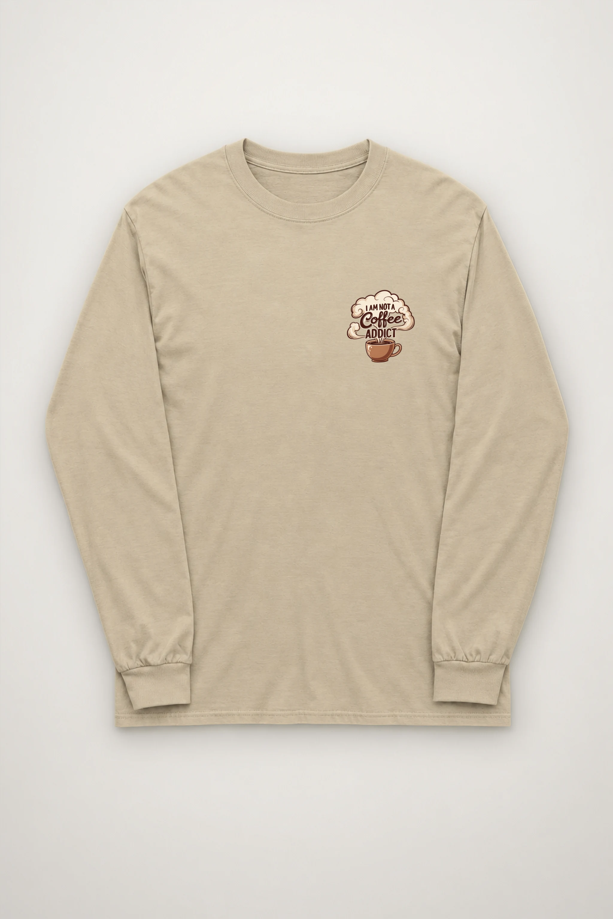 "Coffee Over Attached" Unisex Longsleeve T-shirt