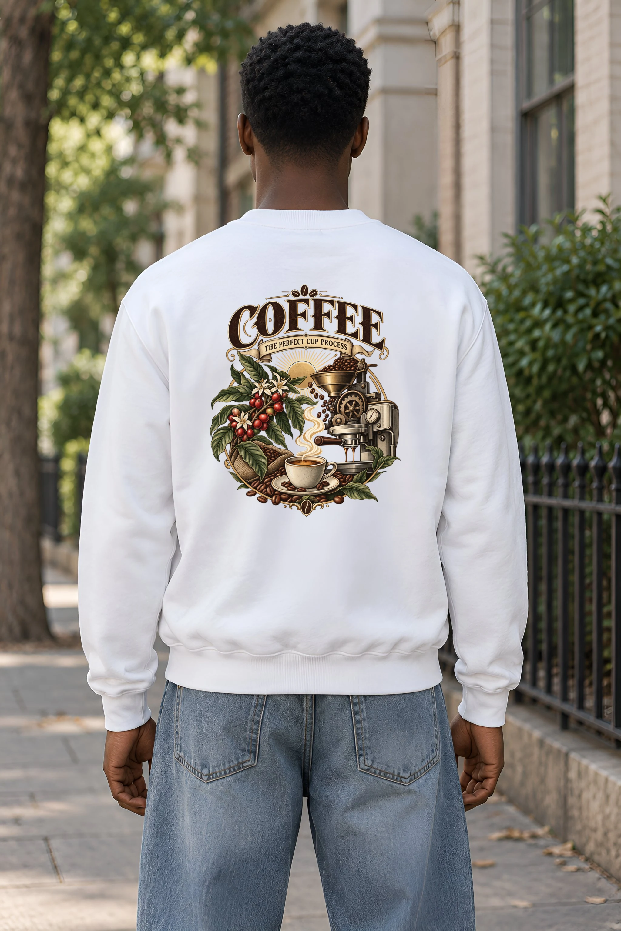 "Coffee Process" 1 Crewneck Sweatshirt