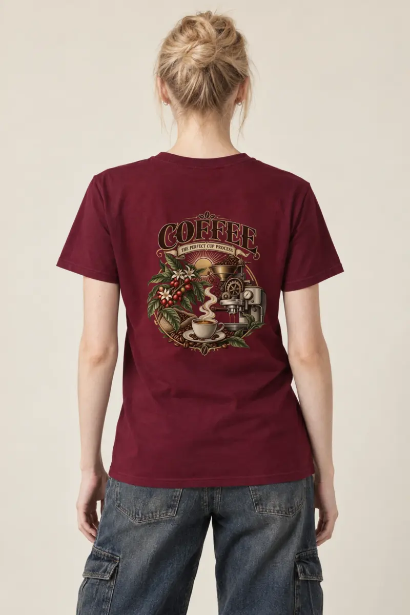 "Coffee Process" Heavyweight Unisex Crewneck T-shirt