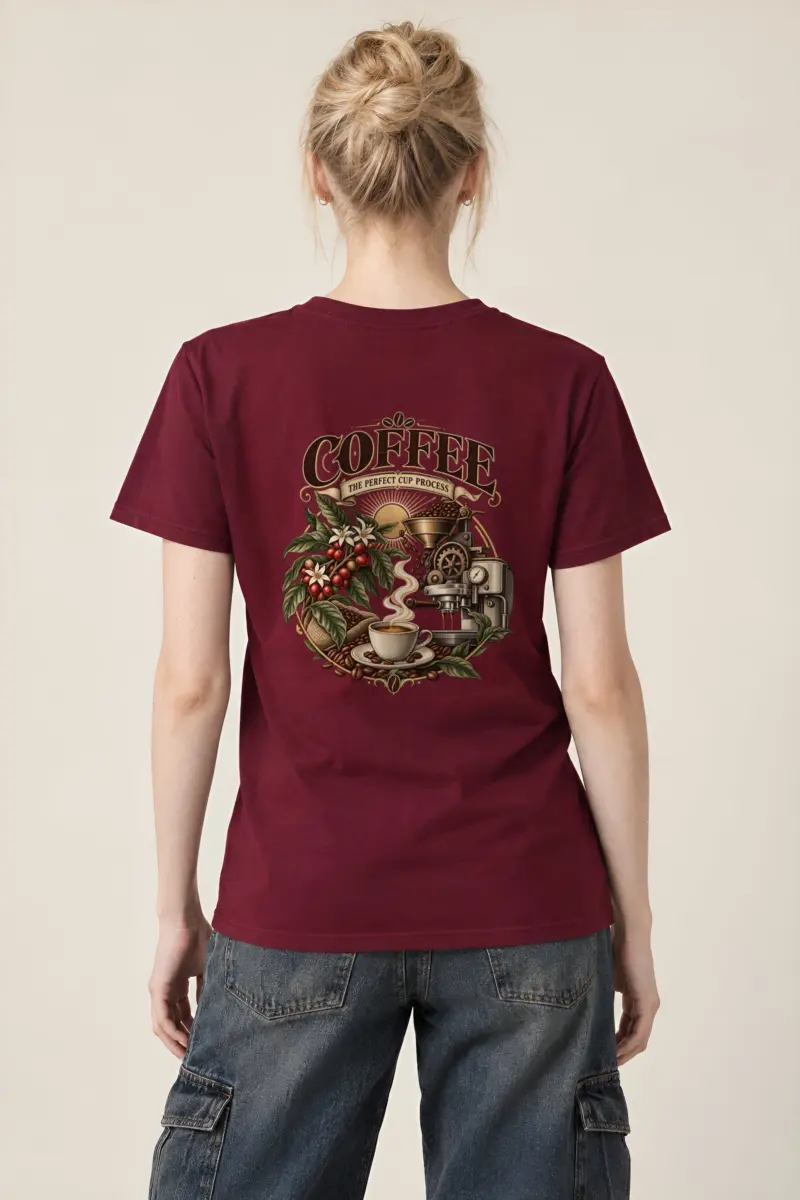 "Coffee Process" Heavyweight Unisex Crewneck T-shirt