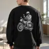 "Coffee Rider" Heavy Blend Unisex Crewneck Sweatshirt | Gildan 18000