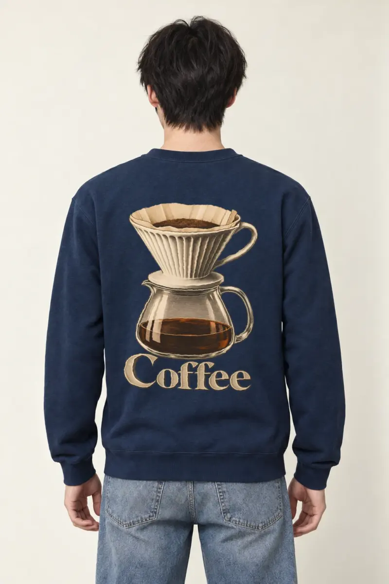 "Coffee Ritual" Heavy Blend Unisex Crewneck Sweatshirt