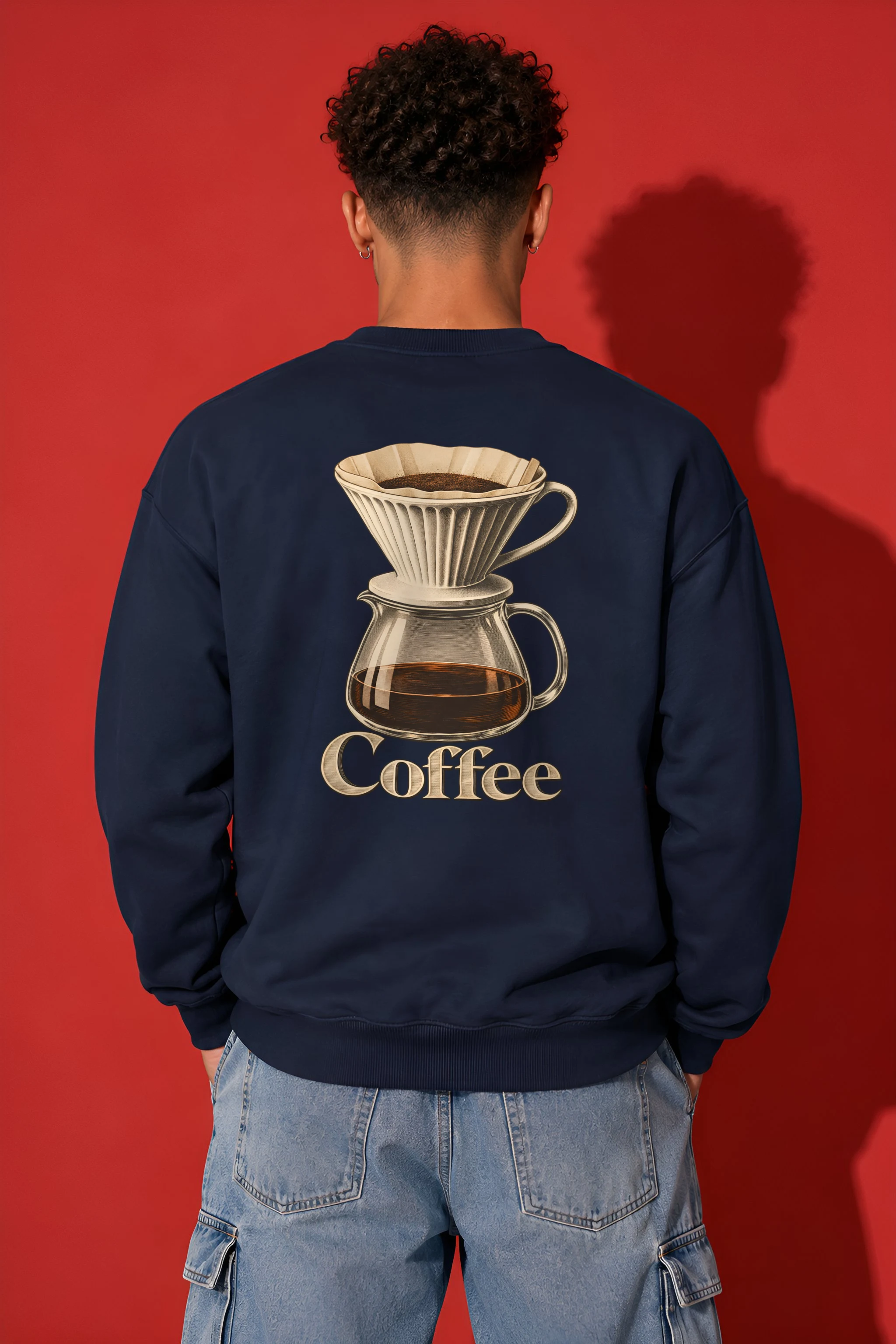 "Coffee Ritual" 1 Crewneck Sweatshirt