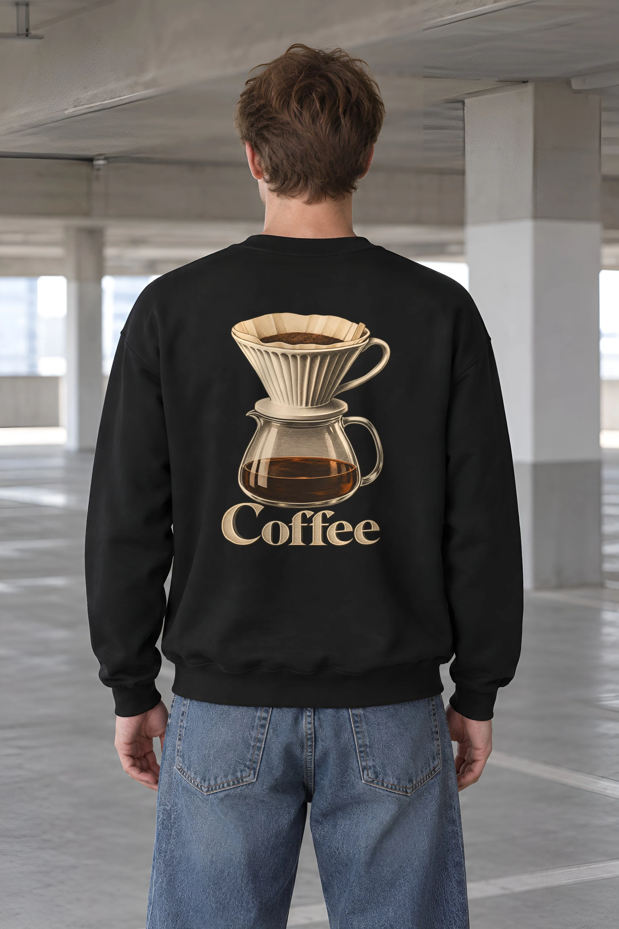 "Coffee Ritual" 1 Crewneck Sweatshirt