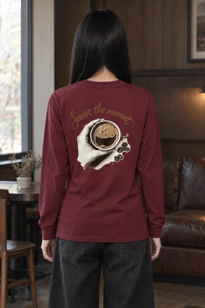 "Coffee Ritual" Unisex Longsleeve T-shirt