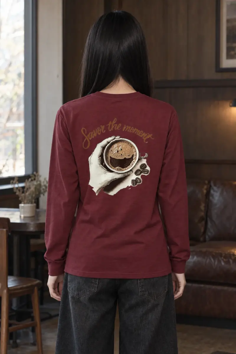 "Coffee Ritual" Unisex Longsleeve T-shirt