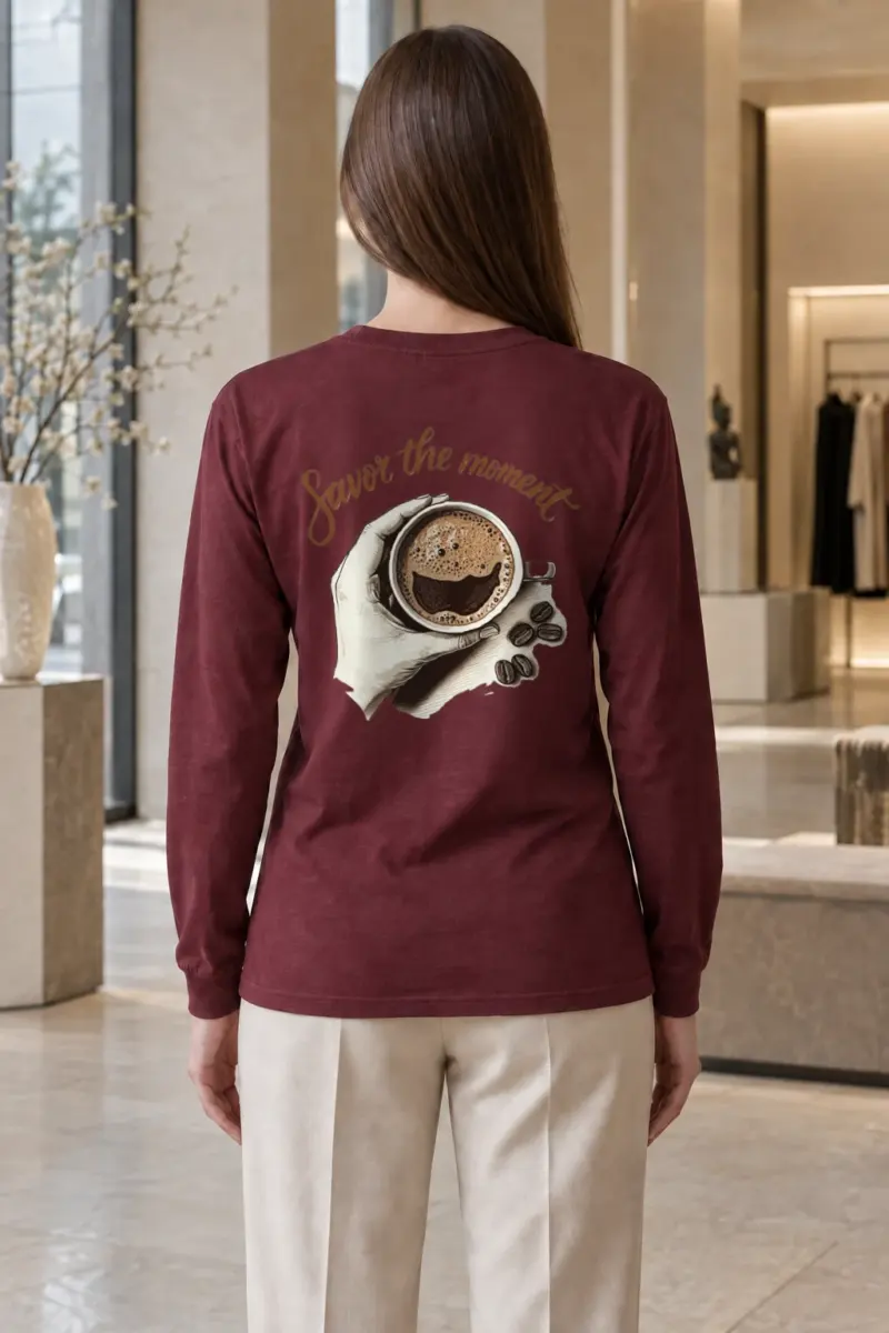 "Coffee Ritual" Unisex Longsleeve T-shirt | Gildan 2400