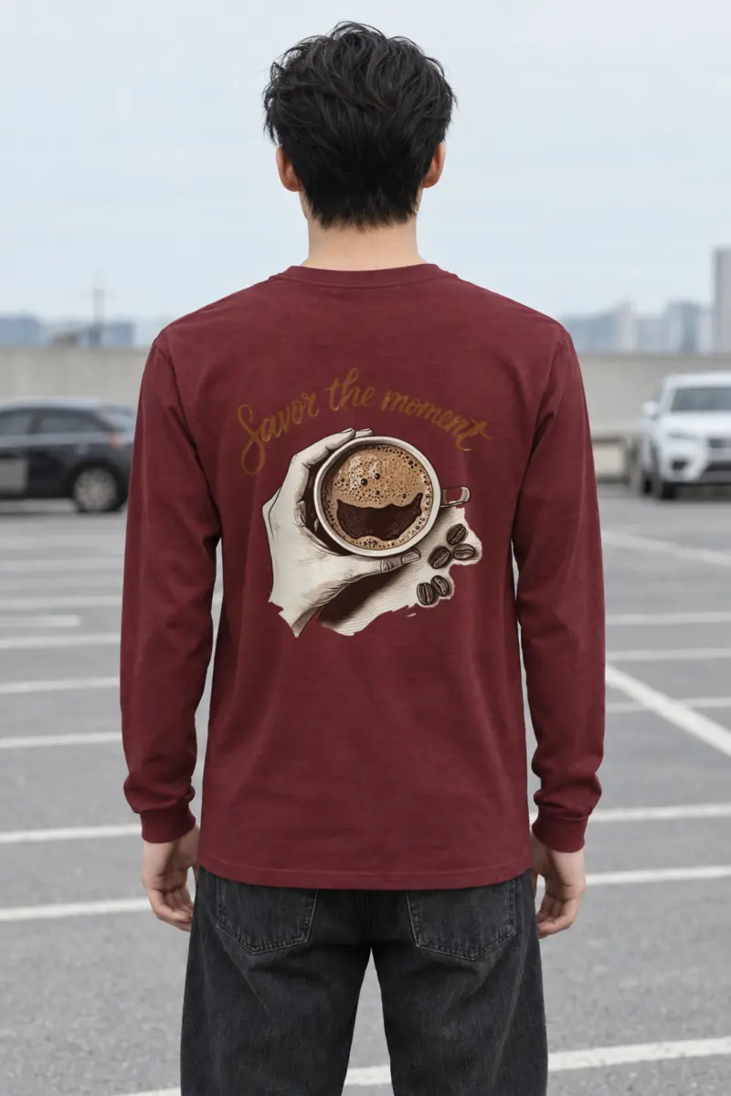 "Coffee Ritual" Unisex Longsleeve T-shirt