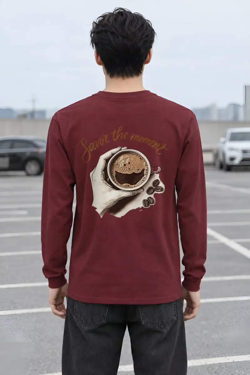 "Coffee Ritual" Unisex Longsleeve T-shirt