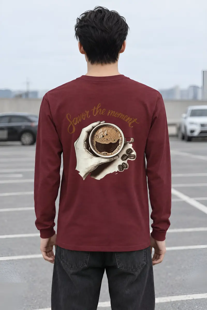 "Coffee Ritual" Unisex Longsleeve T-shirt