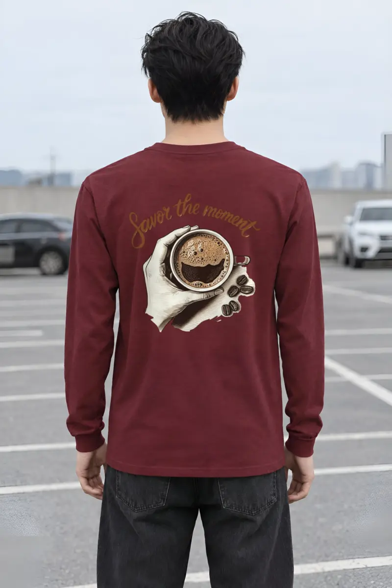 "Coffee Ritual" Unisex Longsleeve T-shirt
