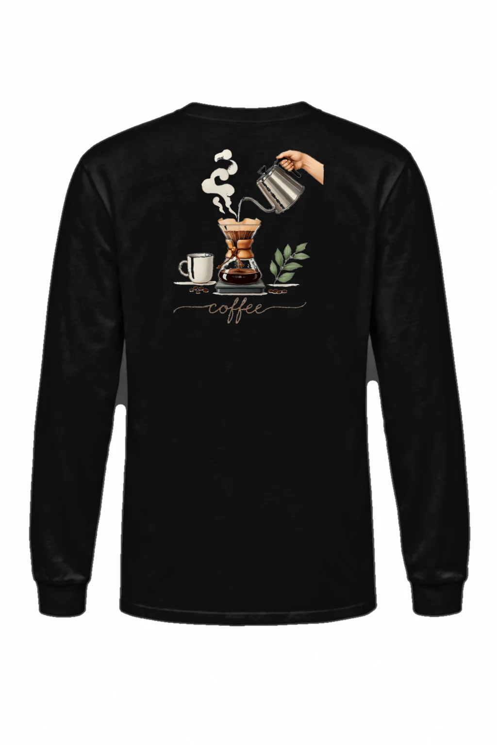 "Coffee Ritual" Unisex Longsleeve T-shirt | Gildan 2400