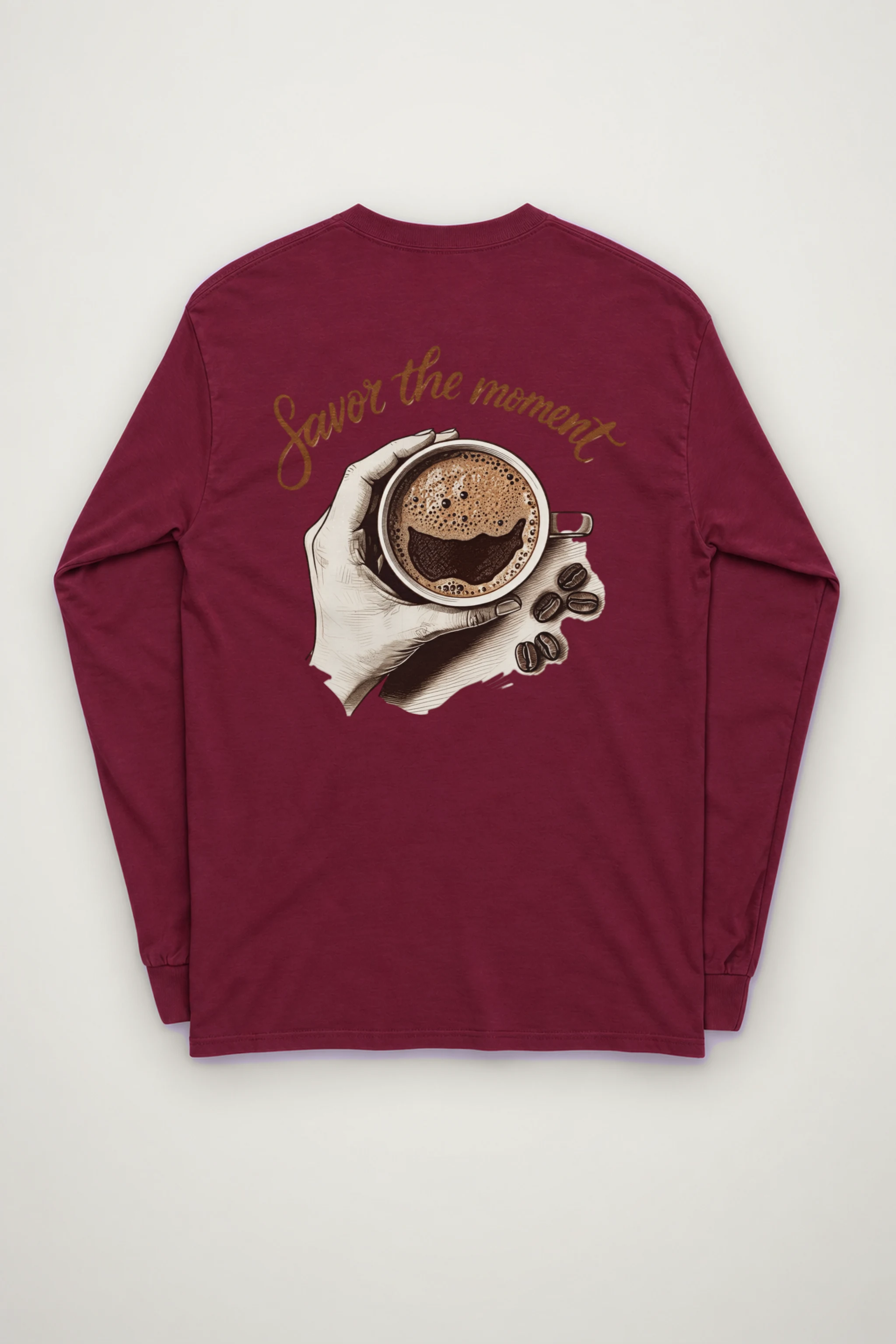"Coffee Ritual" Unisex Longsleeve T-shirt