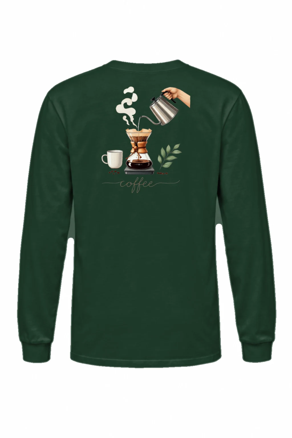 "Coffee Ritual" Unisex Longsleeve T-shirt | Gildan 2400