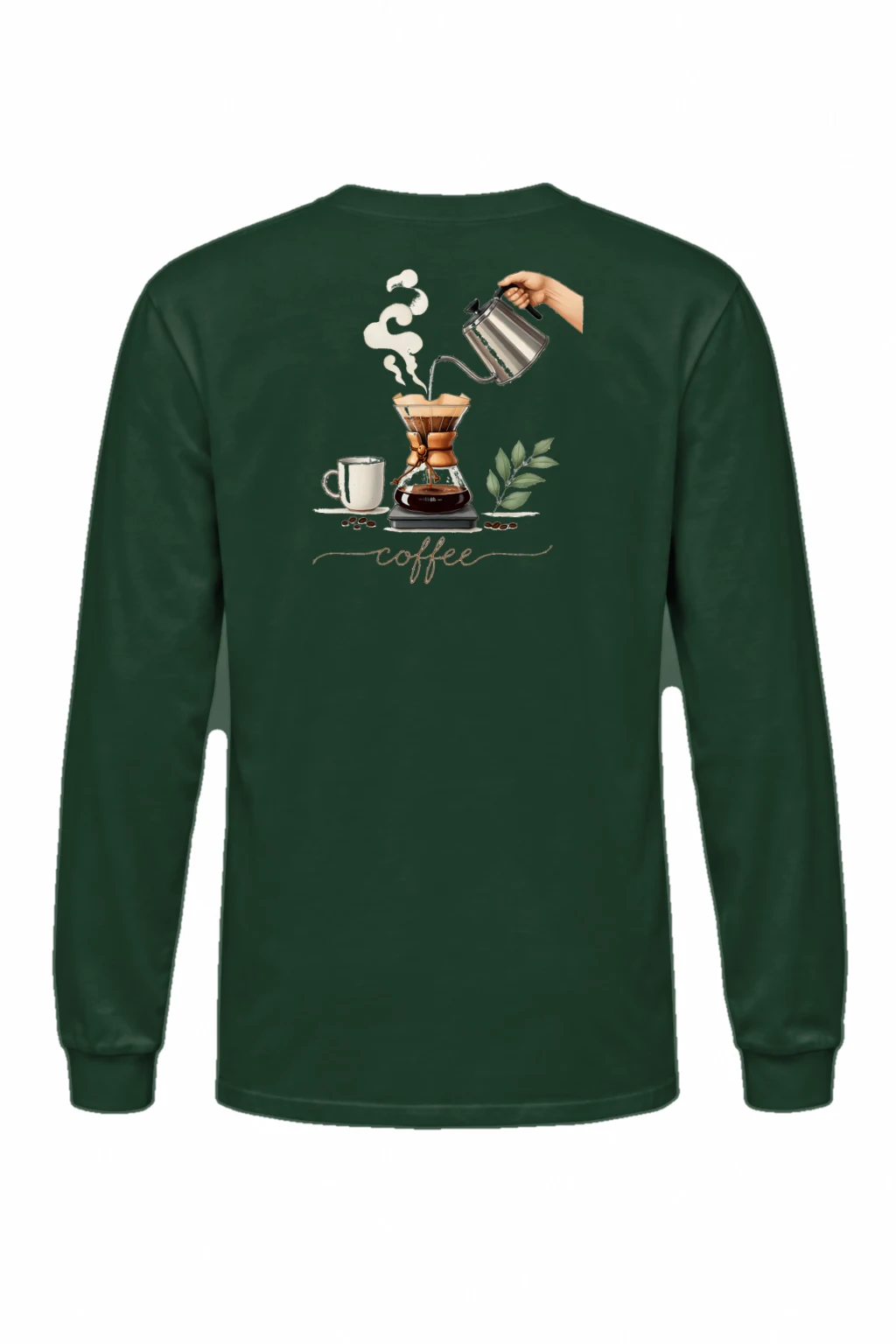 "Coffee Ritual" Unisex Longsleeve T-shirt | Gildan 2400