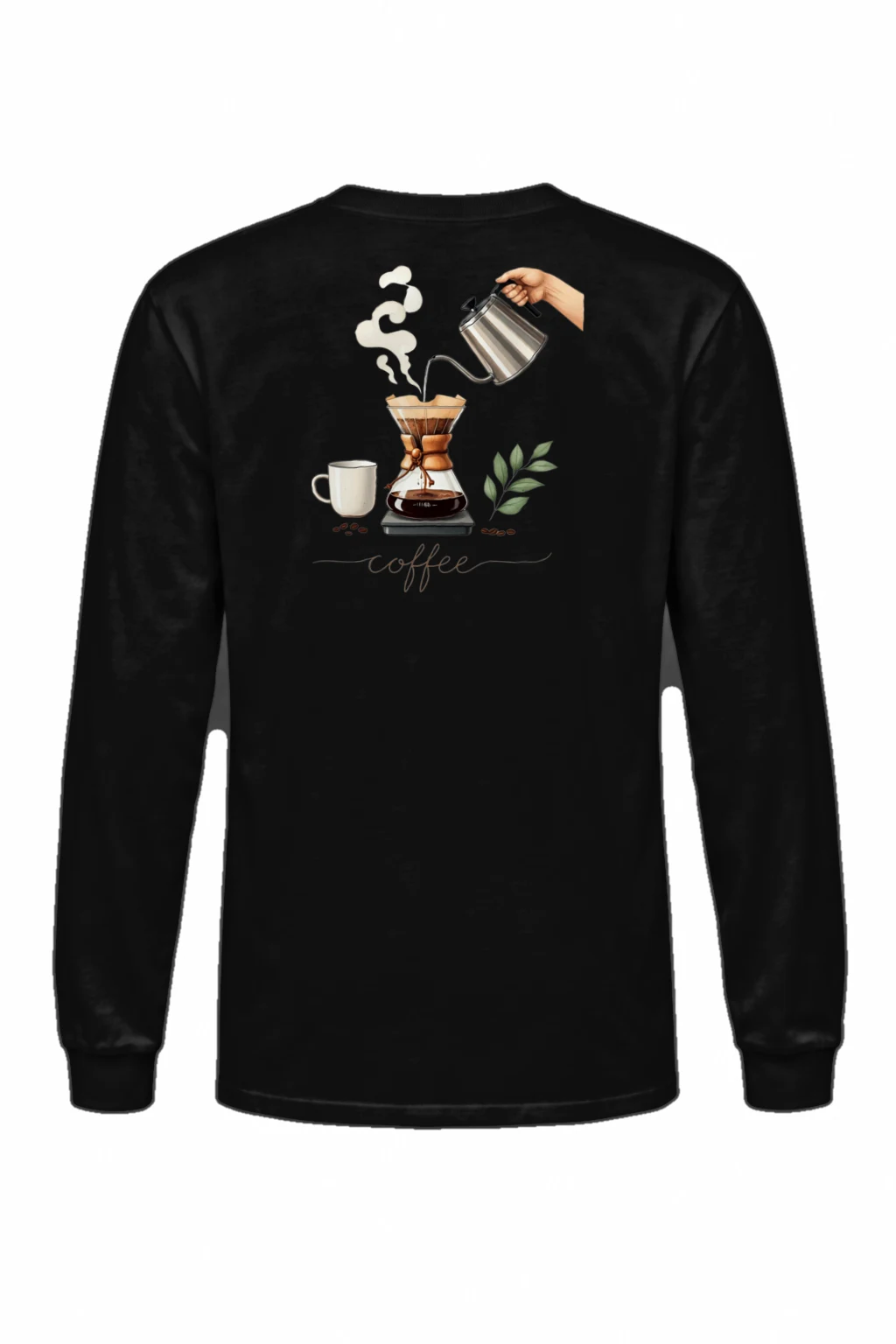"Coffee Ritual" Unisex Longsleeve T-shirt | Gildan 2400